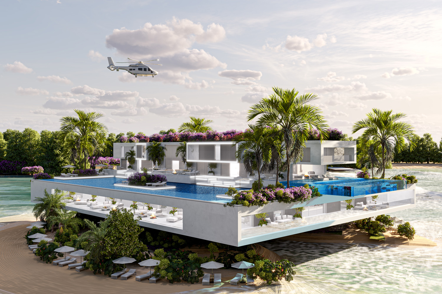 Eagle Mansion Signature Villa by MASK might be constructed on a synthetic island