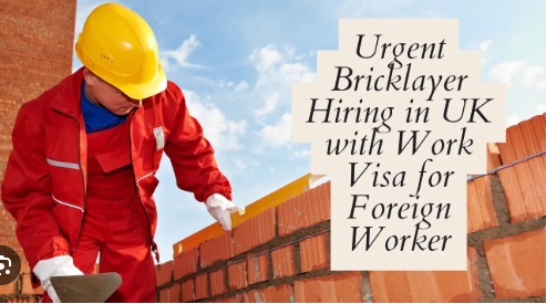 Visa Sponsorship Mason Jobs in UK 2025 – Apply Now