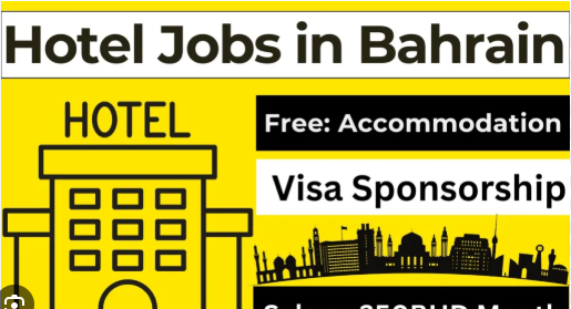 Visa Sponsorship Hotel Tea Maker Jobs in Bahrain 2025